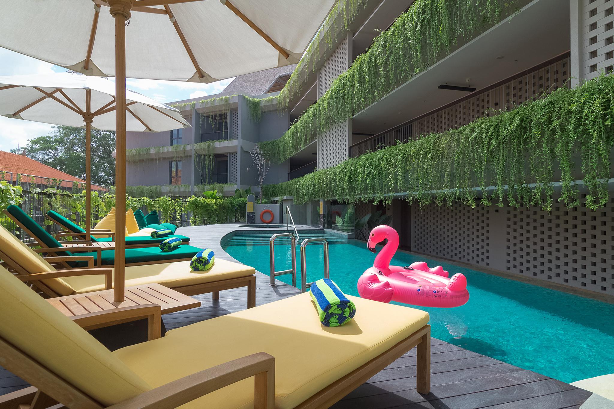 Beachwalk Residence كوتا المظهر الخارجي الصورة